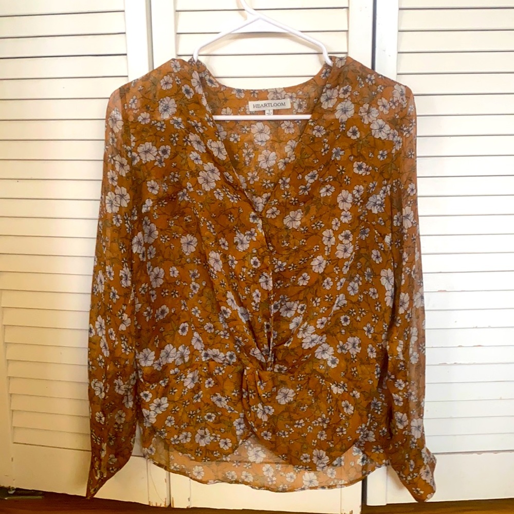 Sheer Heartloom Blouse